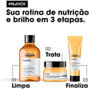 L'Oréal Professionnel NutriOil, Shampoo de Nutrição Intensa com Óleo de Coco, Ideal para Cabelos Secos e Sem Brilho, Limpeza Suave, Mais Maciez e Brilho 300ml