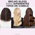 Kit Tratamento Capilar L'Oréal Paris Elseve Glycolic Gloss, Combate Porosidade, 5 Produtos para Brilho e Alinhamento